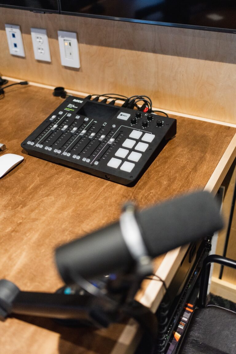 Cutting-edge Pro Podcast production console