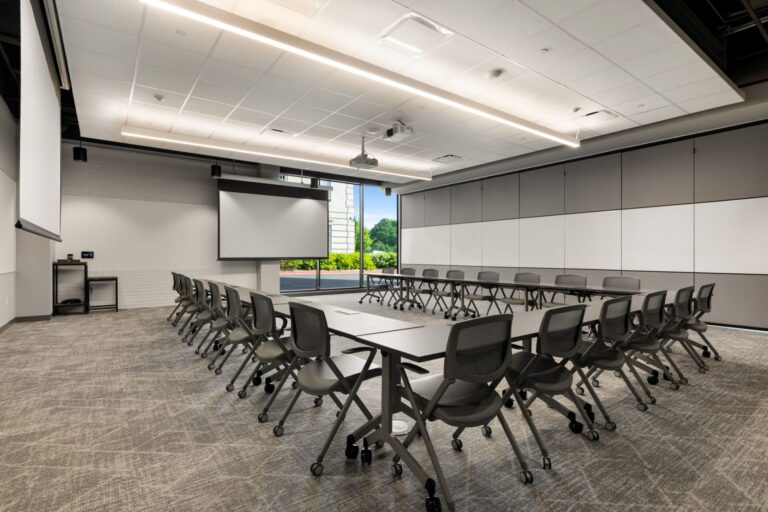 Garage II, U-shape seating up to 18