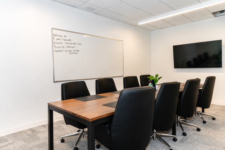 Inspire, Boardroom seating 8 people in Downtown Greenville